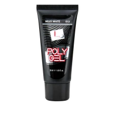 Полигель цветной для ногтей Blaze Polygel 30 мл (Milky White)