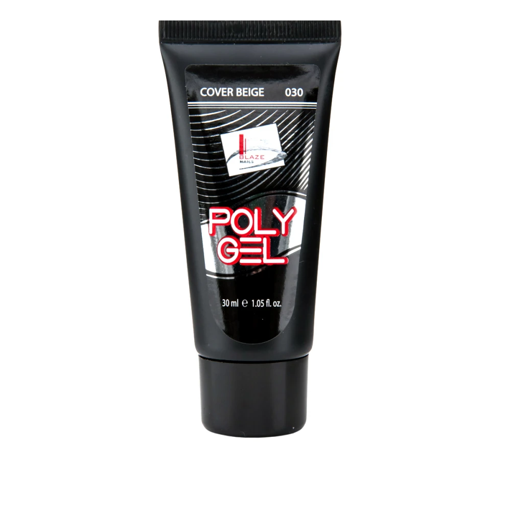 Полигель цветной для ногтей Blaze Polygel 30 мл (Cover Beige)