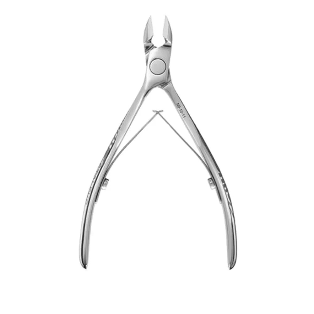 Кусачки профессиональные для кожи STALEKS EXCLUSIVE 10 11 мм Zebra NX-10-11