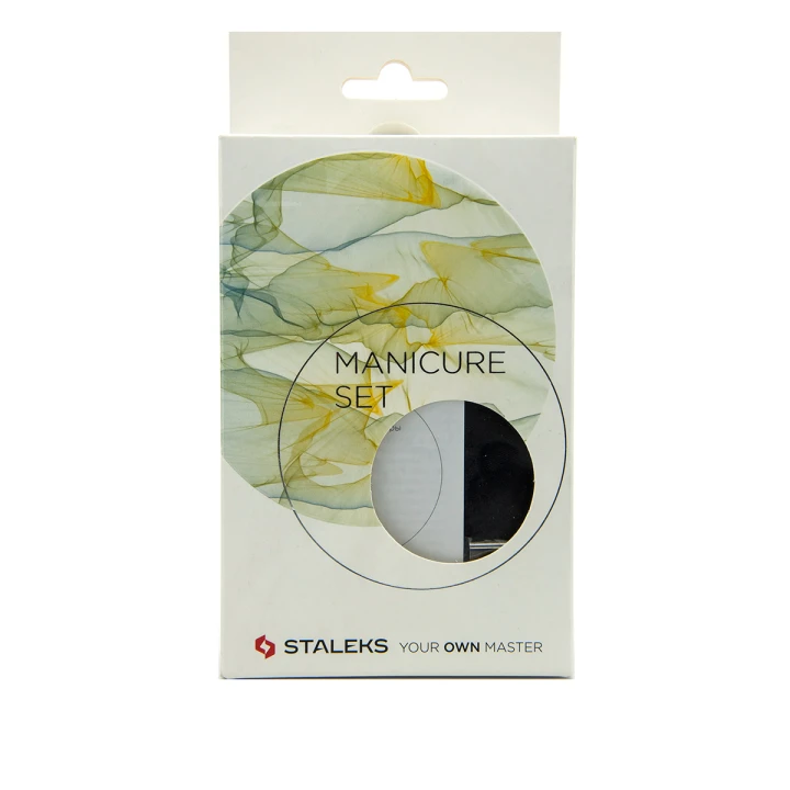 Набор маникюрный черный STALEKS "Men's" MS-09 43 черный