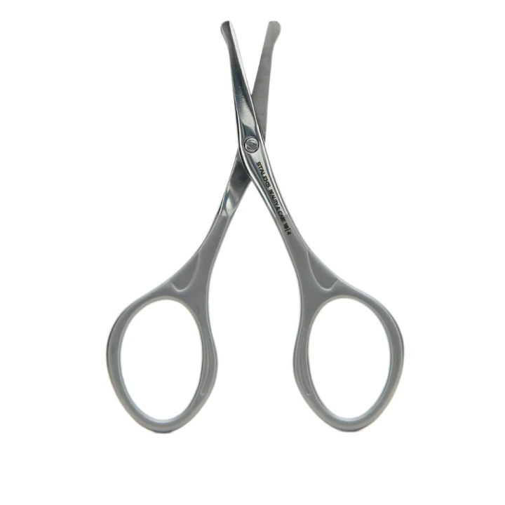 Ножницы для ногтей детские матовые STALEKS BEAUTY & CARE 10 TYPE 4 21 мм SBC-10/4 (Н-17) голубой