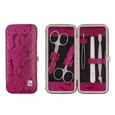 Маникюрный набор STALEKS "Рамка" узкая 11 Чешуйки бордо