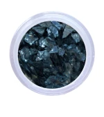 Слюда NailApex 50 чисте срібло великі