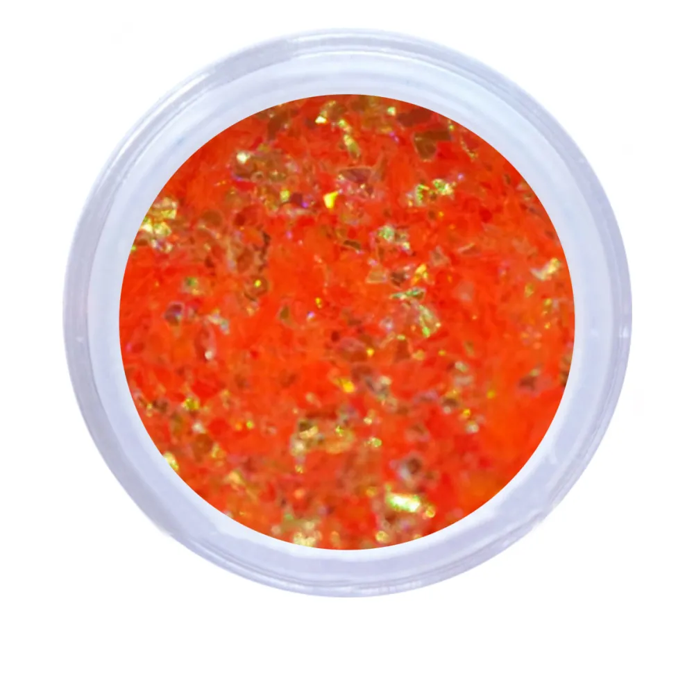 Слюда NailApex 09 оранжевий