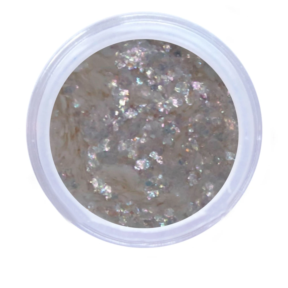 Слюда NailApex біла велика 85