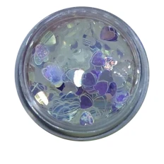 Конфетти NailApex 28 сердце голограмма