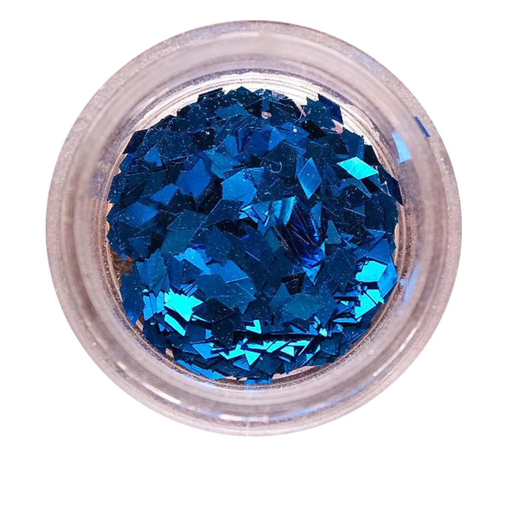 Ромбы NailApex синий