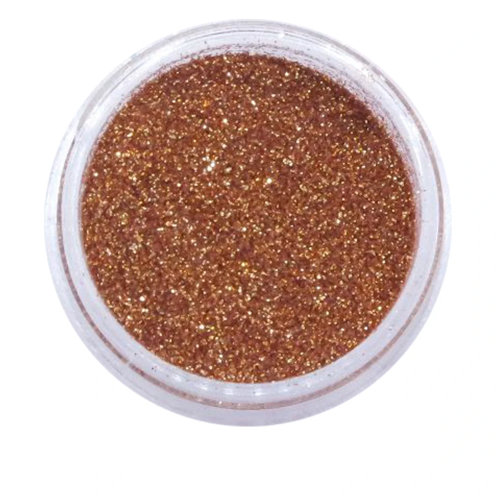 Песок в баночке NailApex 5 г 108 бронзово-золотой