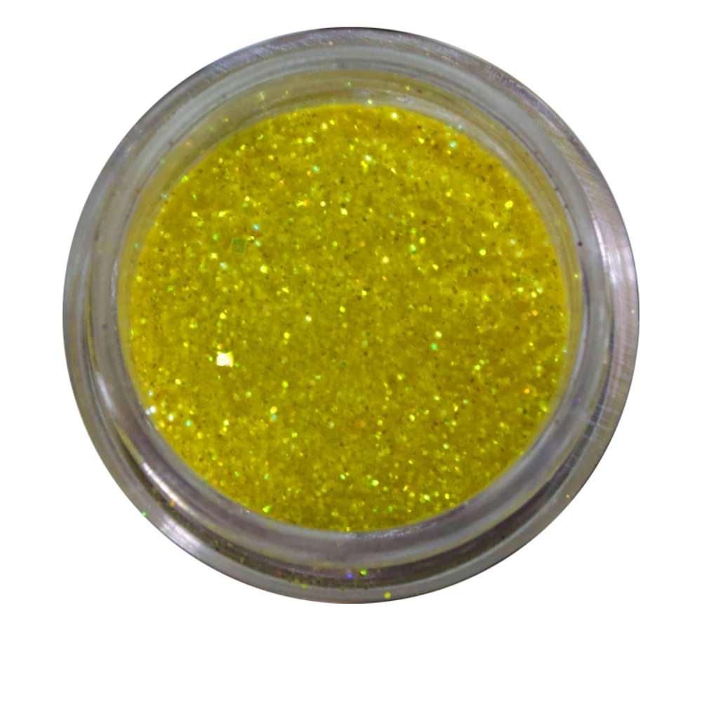 Песок в баночке NailApex 5 г желтый