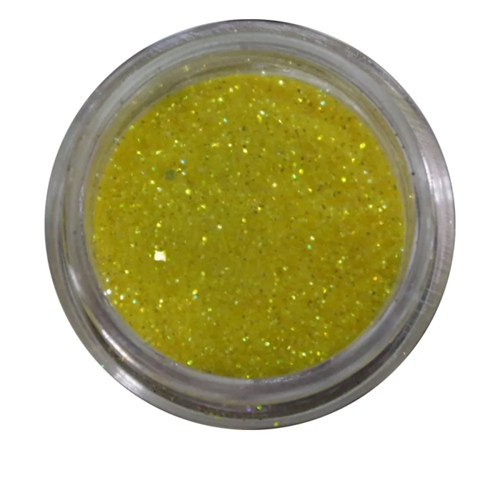 Песок в баночке NailApex 5 г желтый светлый