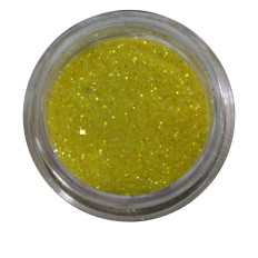 Пісок у баночці NailApex 5 г жовтий світлий