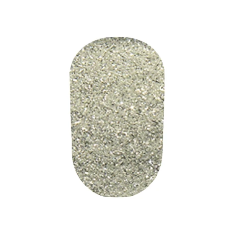 Пісок у баночці NailApex 5 г 99 срібло біле дрібне