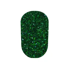 Пісок у баночці NailApex 5 г 052 зелений шестигранник середній