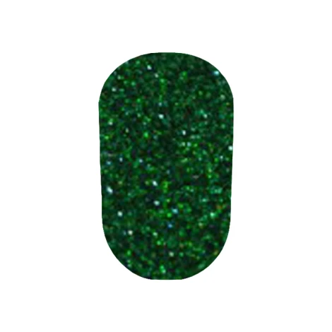 Пісок у баночці NailApex 5 г 052 зелений шестигранник середній