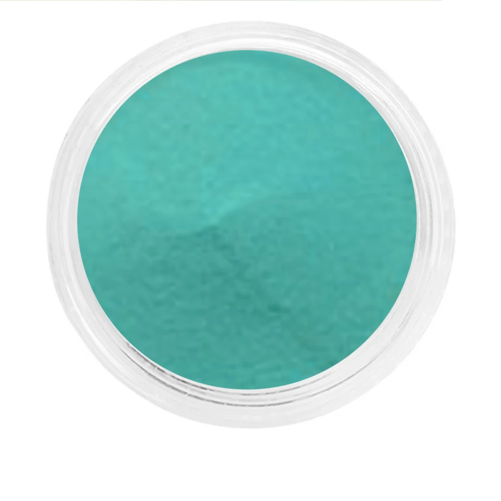 Песок в баночке NailApex 5 г бирюзовый