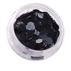 Декор для ногтей NailApex 228 шестигранник большой глянцевый