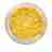 Матовый декор NailApex 219 круг маленький желтый