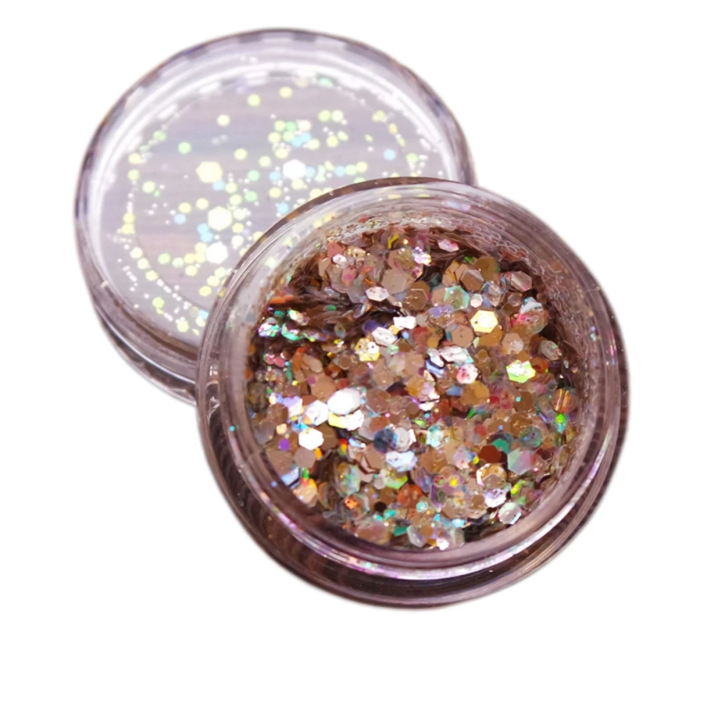 Брокат для ногтей NailApex 154 мультиблеск