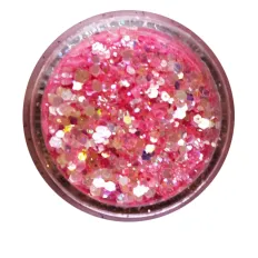 Брокат для ногтей NailApex 59 розовый