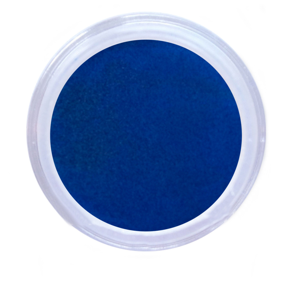 Песок бархатный полимер NailApex синий