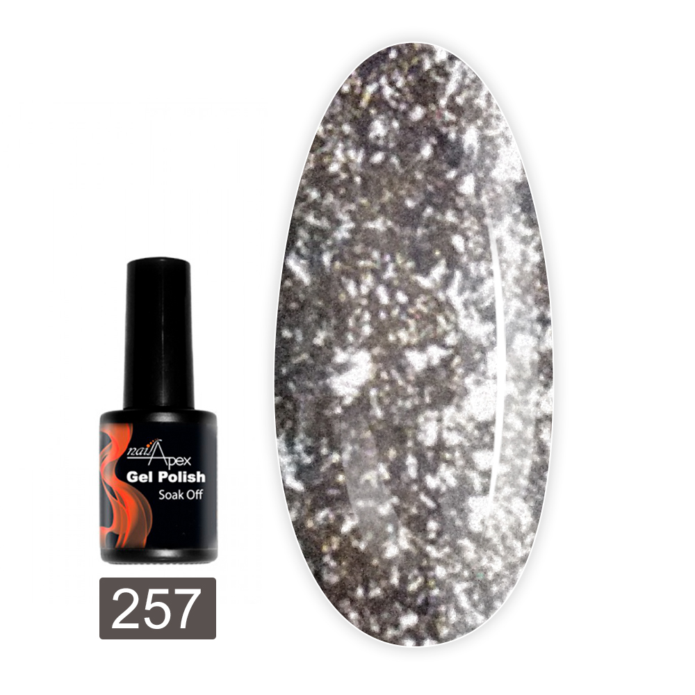 Гель лак NailApex 6 мл 257