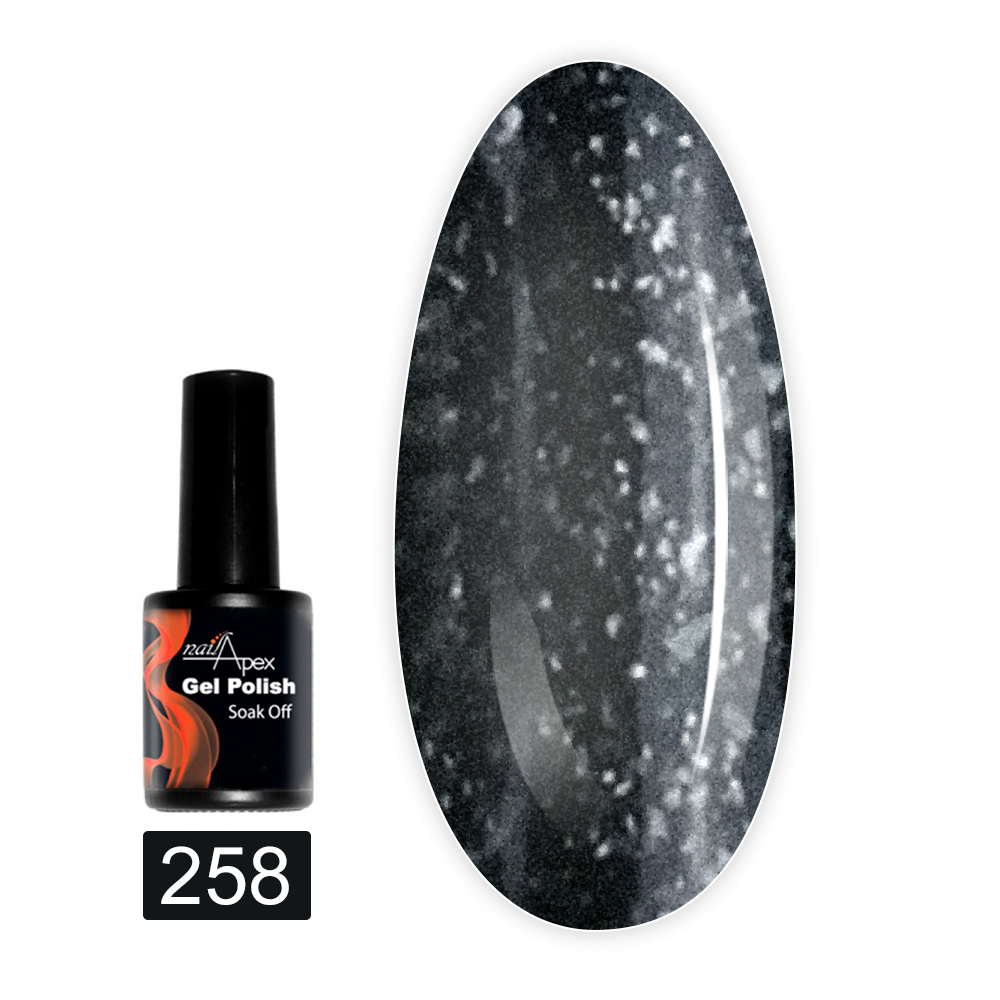 Гель лак NailApex 6 мл 258
