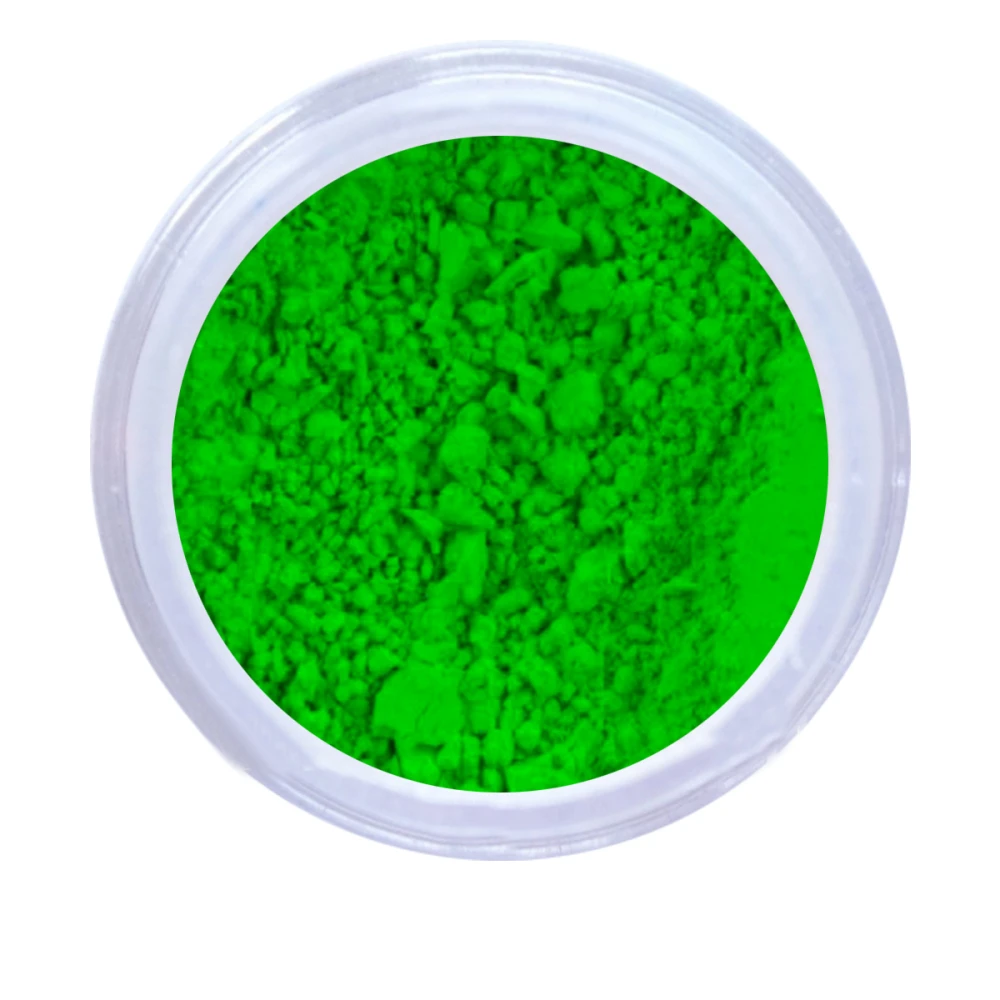 Пігмент кольоровий NailApex у банку зелений