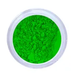 Пигмент цветной NailApex в банке зеленый