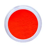 Пигмент цветной NailApex в банке неон оранжевый