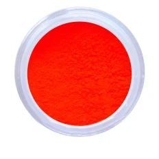 Пігмент кольоровий NailApex у банку неон помаранчевий