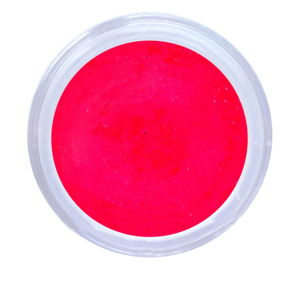Пігмент кольоровий NailApex у банку неон кораловий