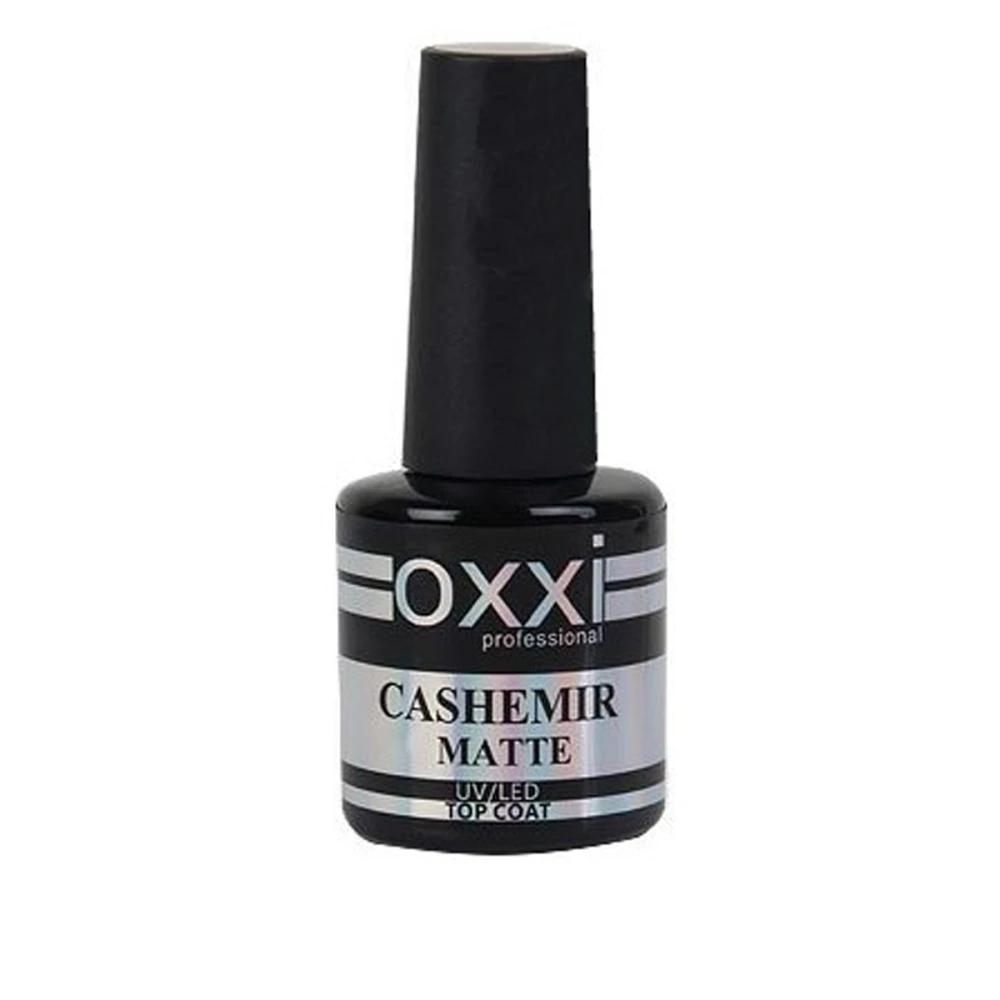 Топ для гель лака OXXI Professional Matte Top Coat "Cashemir" матовый, 8 мл
