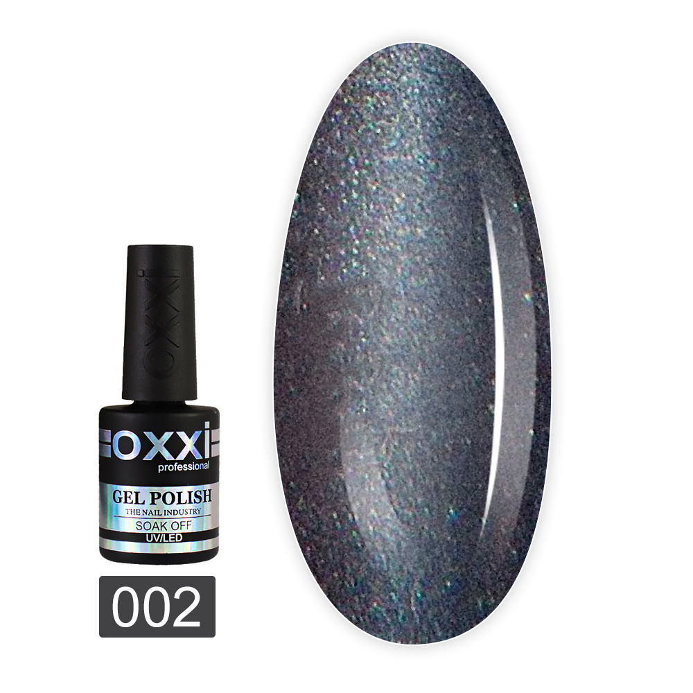 Гель-лак OXXI Super Cat eye Effect 8 мл (002 Pearl)