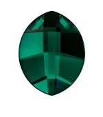 Стразы SWAROVSKI овал многогранник 1 шт Emerald