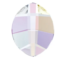 Стрази SWAROVSKI овал багатогранник 1 шт AB
