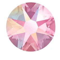Стразы цветные SWAROVSKI SS5 50 шт Rose AB