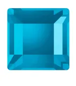 Стрази SWAROVSKI квадрат 1 шт Aquamarine