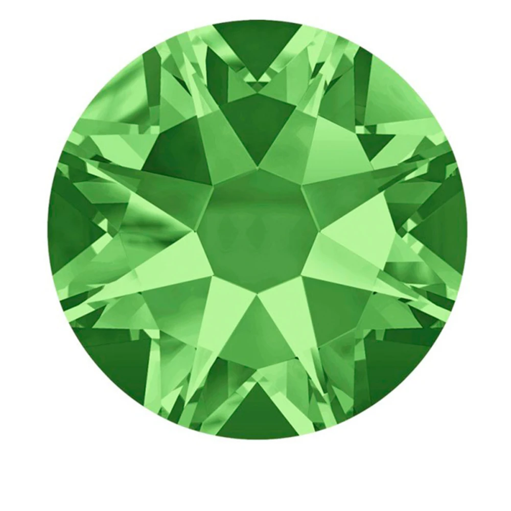 Стразы цветные SWAROVSKI SS3 50 шт Peridot