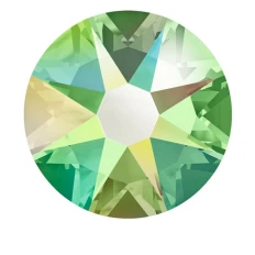 Стразы цветные SWAROVSKI SS3 50 шт Peridot AB