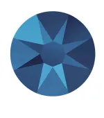 Стразы цветные SWAROVSKI SS3 50 шт Metallic Blue