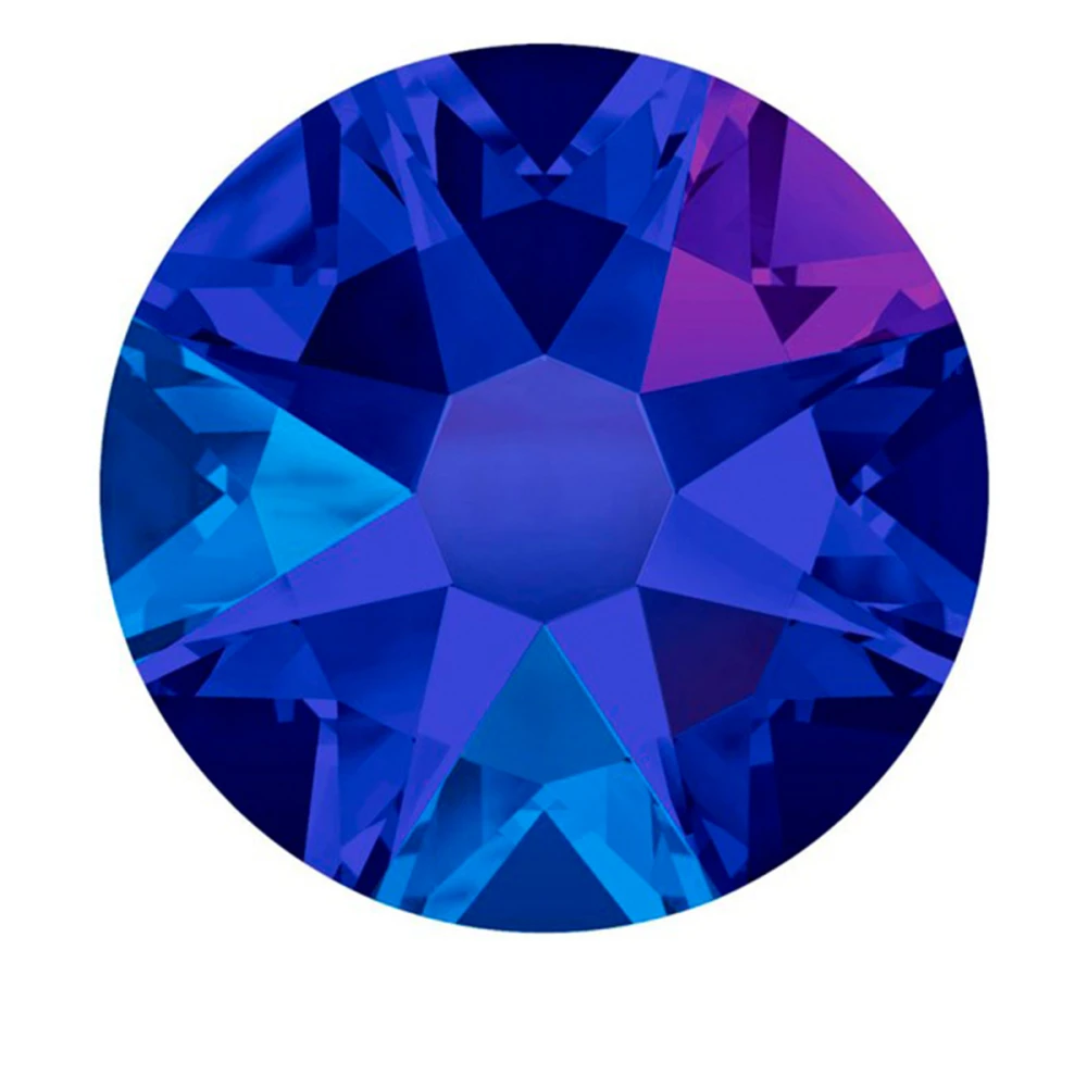 Стразы цветные SWAROVSKI SS7 50 шт Meridian Blue