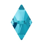 Стразы SWAROVSKI ромб 1 шт Aquamarine