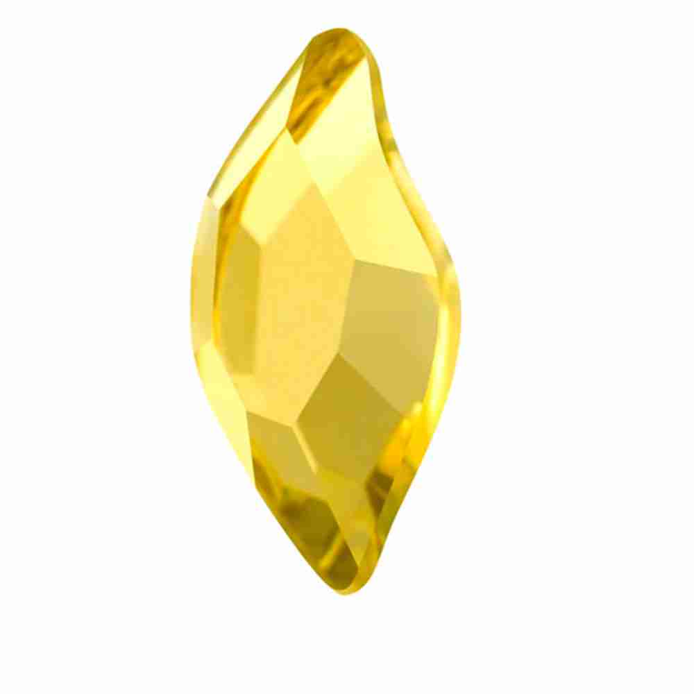 Стразы SWAROVSKI лепесток Армани 1 шт Light Topaz