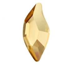 Стразы SWAROVSKI лепесток Армани 1 шт Gold Shadow
