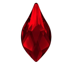 Стразы SWAROVSKI капля 1 шт Light Siam