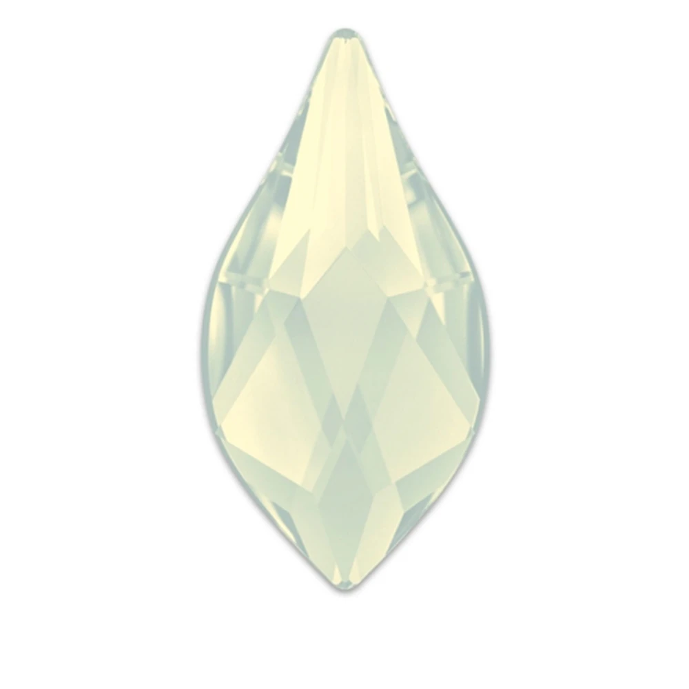 Стразы SWAROVSKI капля 1 шт White Opal