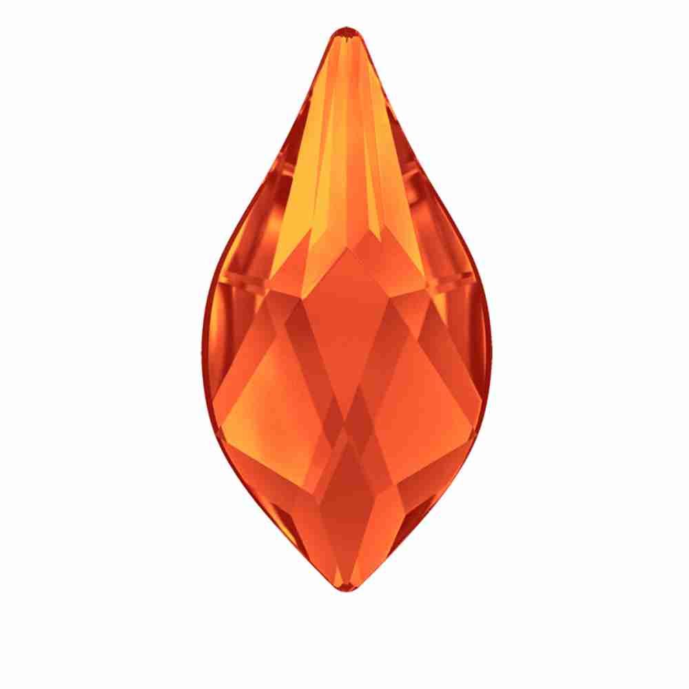 Стразы SWAROVSKI капля 1 шт Fireopal