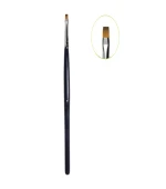 Пензель для розпису синтетичний плоский чорно-білий №2