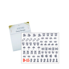 Трафарет для аерографії (015)