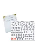 Трафарет для аэрографии (016)